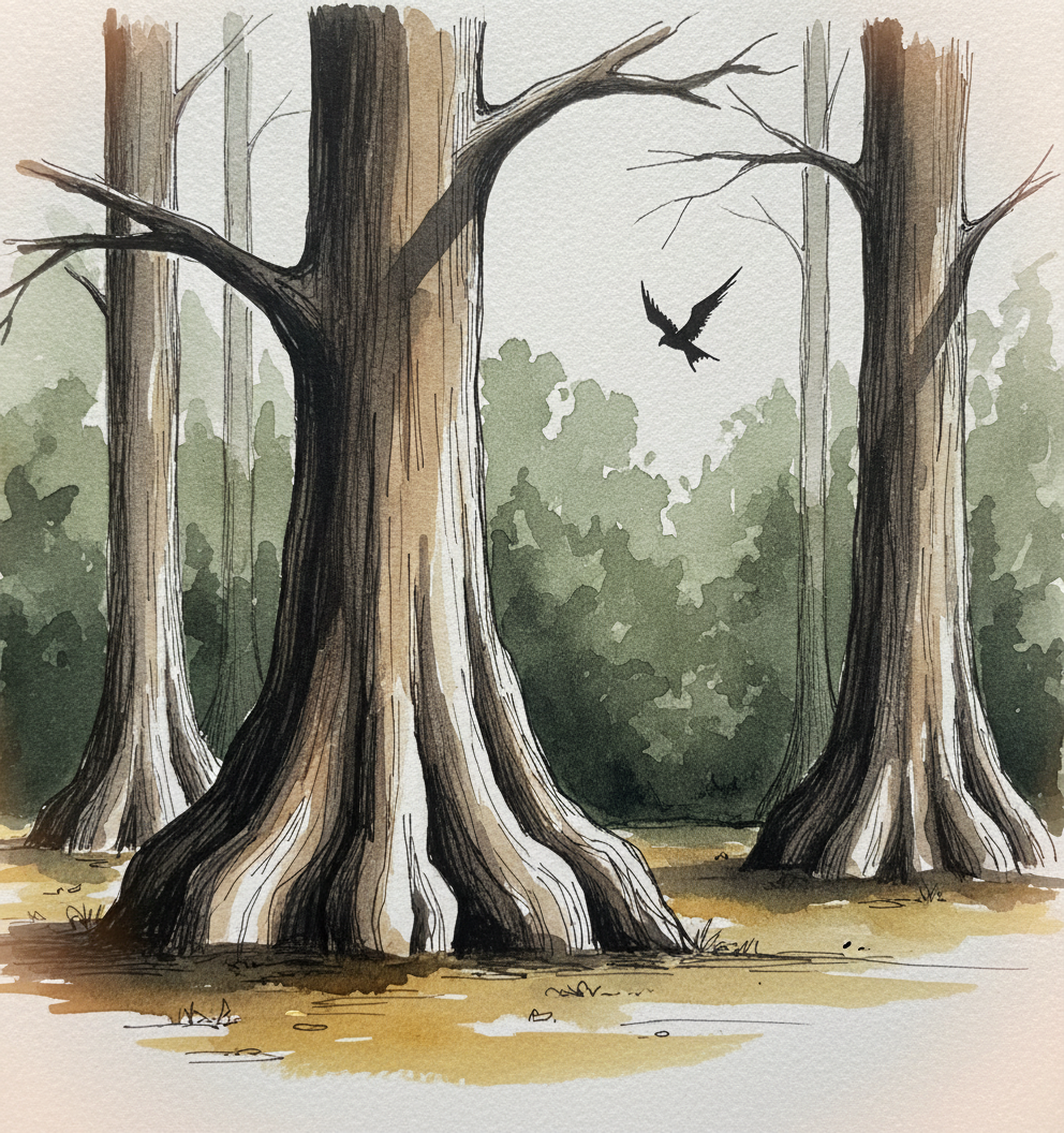 Congaree old-growth bottomland, South Carolina example 1
