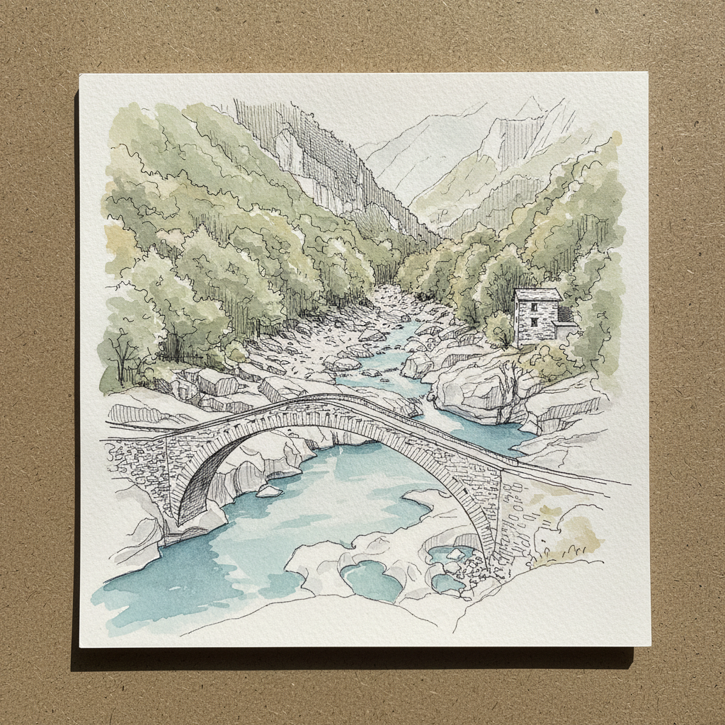 Val Verzasca, Ticino, Switzerland example 2