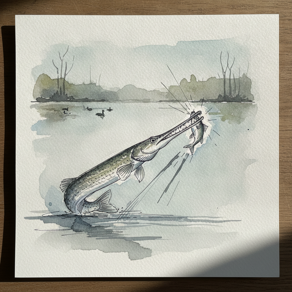 Longnose gar example 2