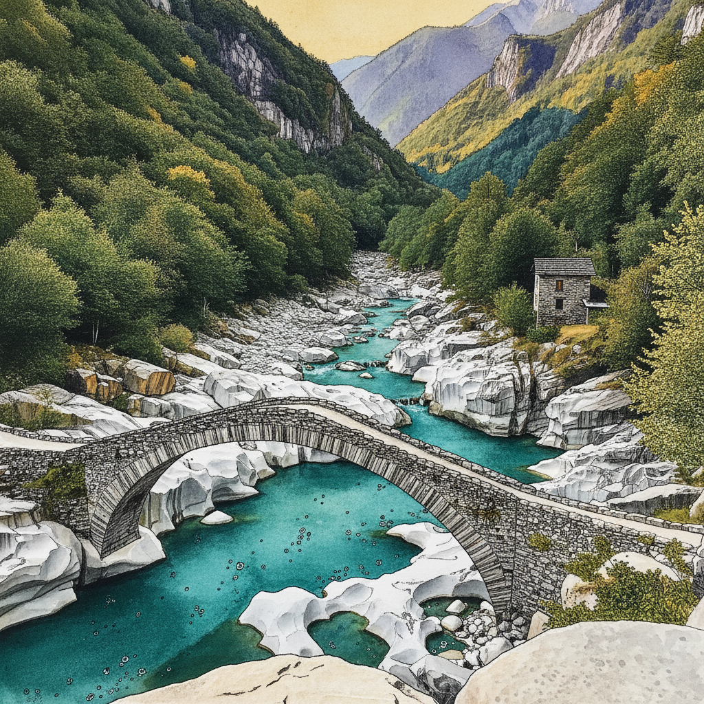 Val Verzasca, Ticino, Switzerland example 3