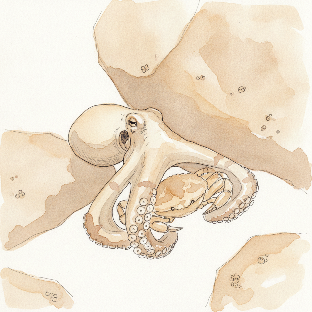 Giant Pacific octopus example 1