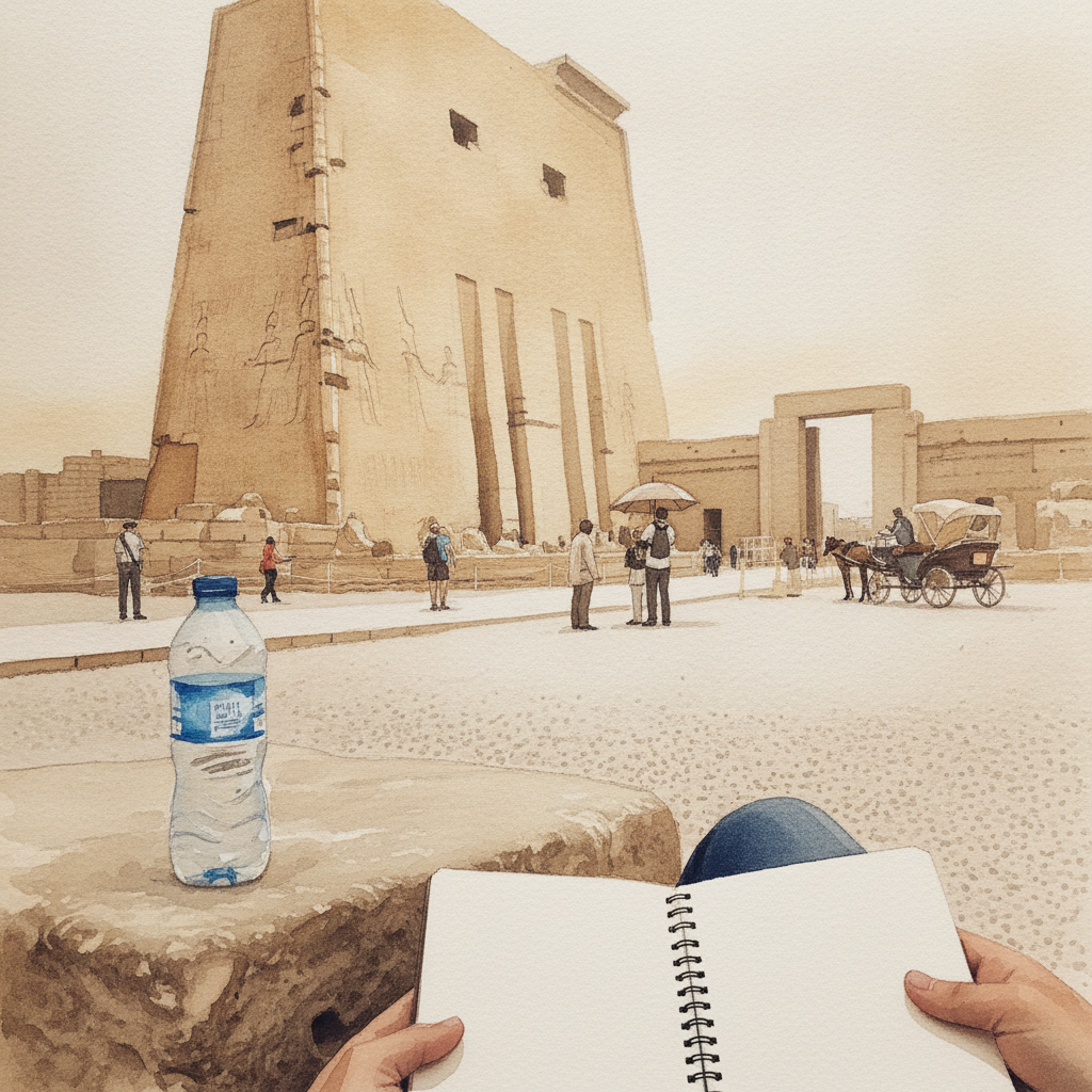 Karnak Luxor pylon example 1