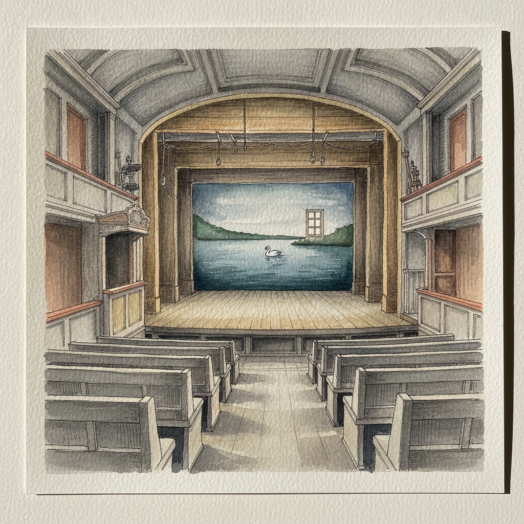 Drottningholm Court Theatre, Drottningholm, Sweden example 2