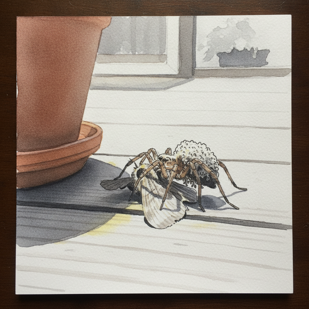 Rabid wolf spider example 2