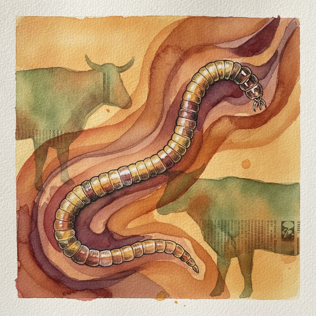 Beef tapeworm example 2