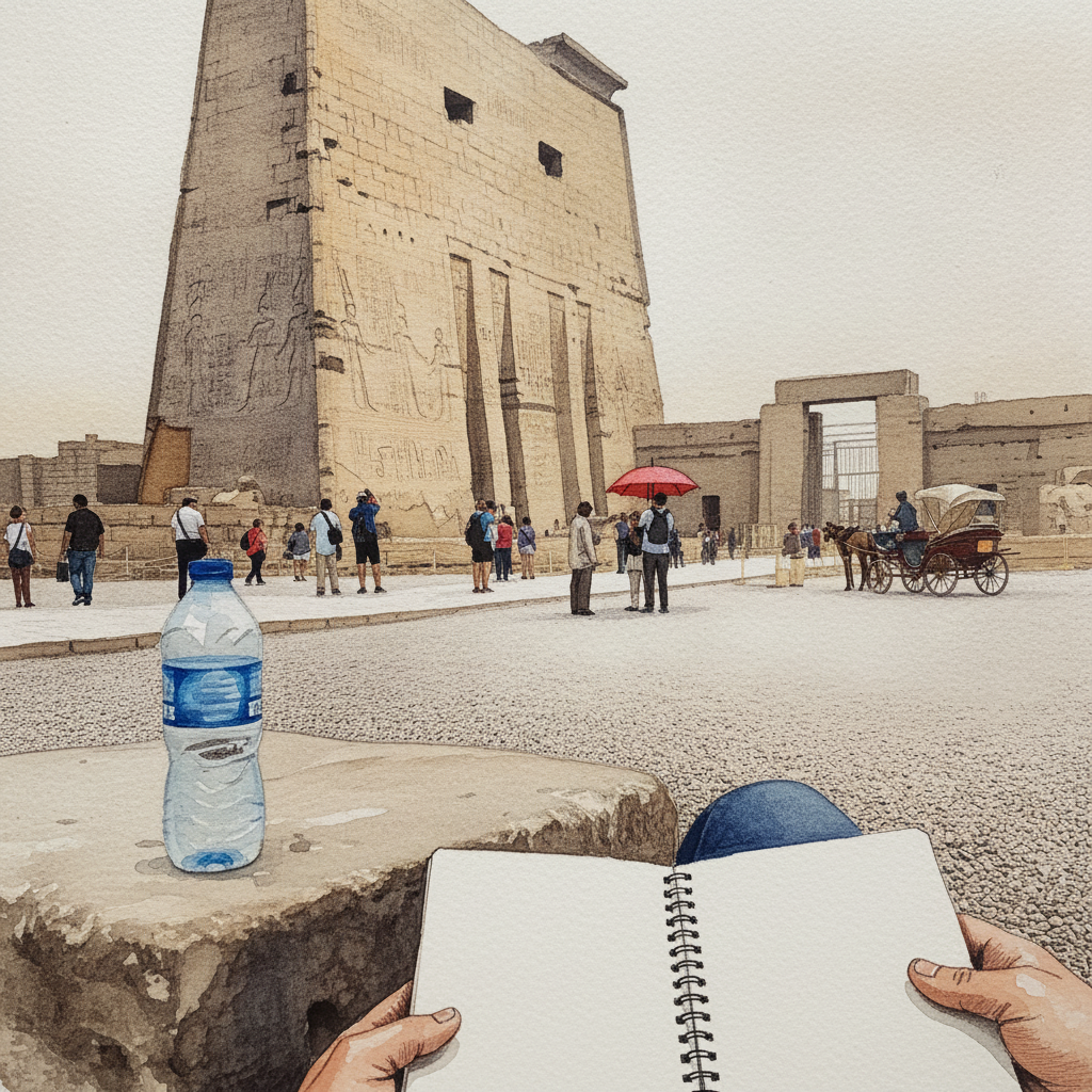 Karnak Luxor pylon example 2