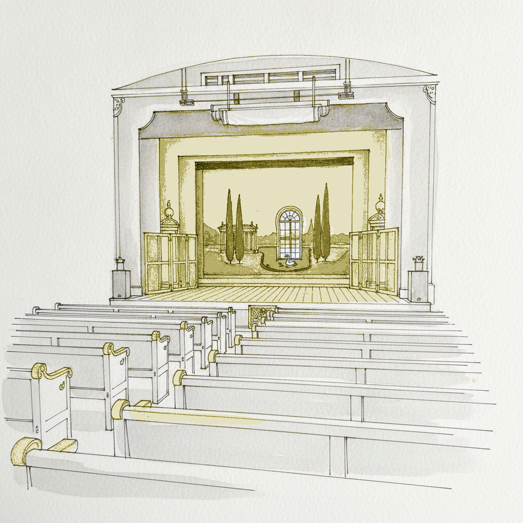 Drottningholm Court Theatre, Drottningholm, Sweden example 3