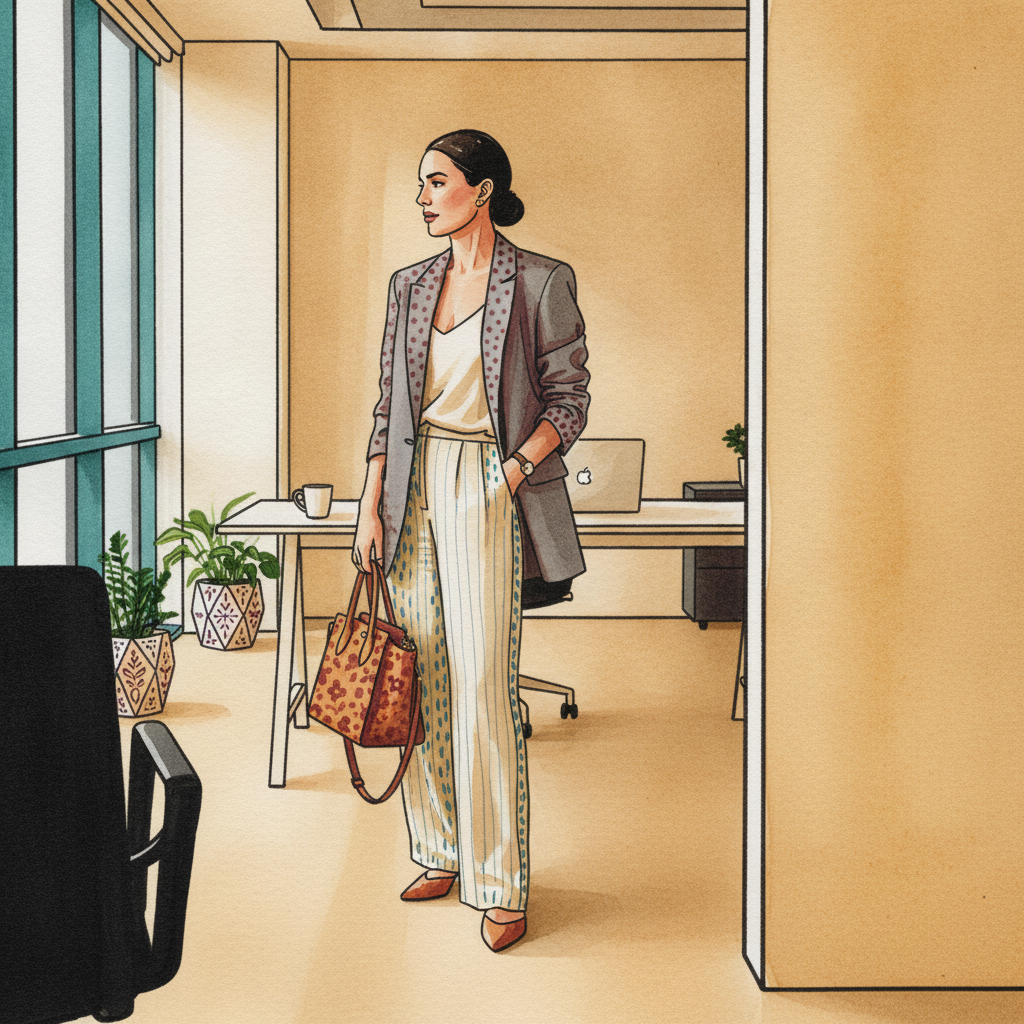 Contemporary minimalist office example 3