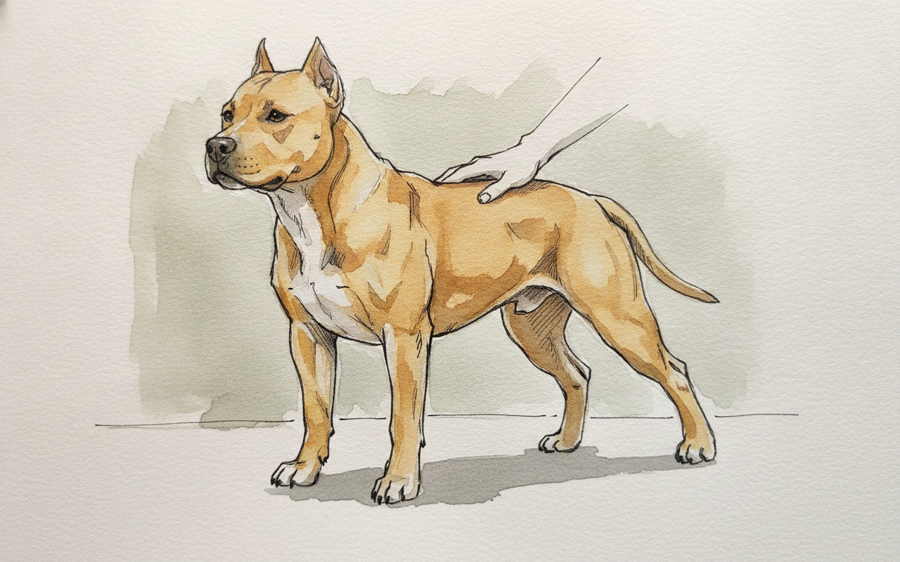 American Staffordshire terrier example 1