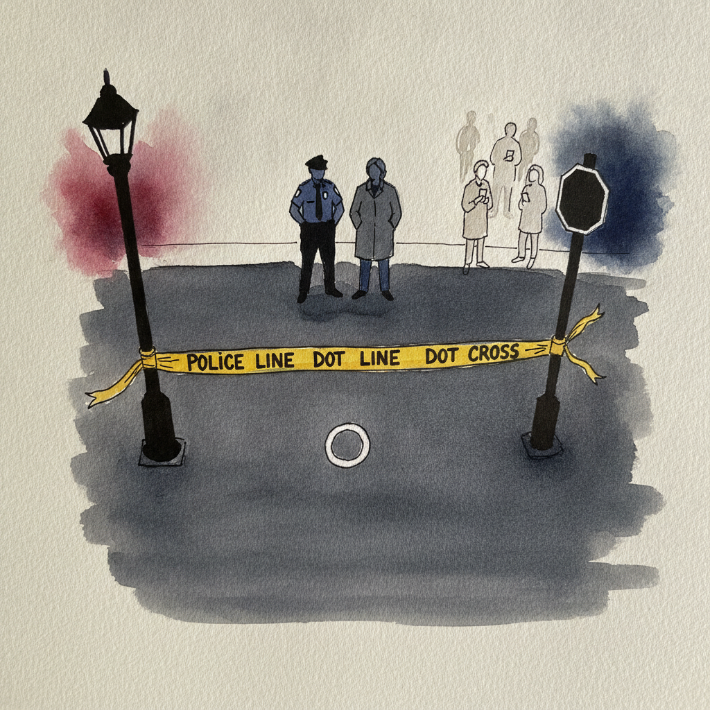 Yellow police tape example 1