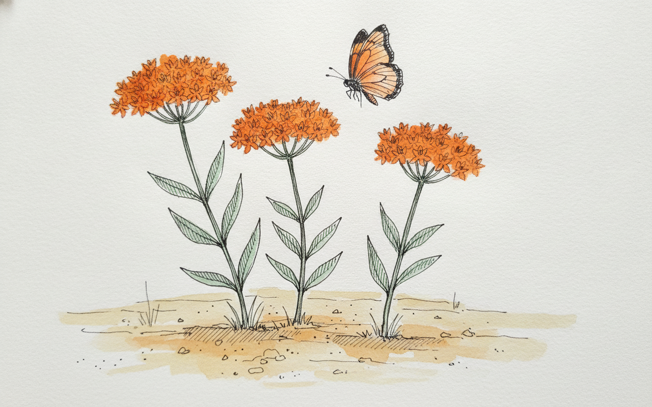 Butterfly weed example 1