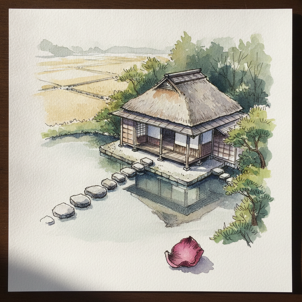 Lower Villa, Shugakuin Imperial Villa, Kyoto, Japan example 1