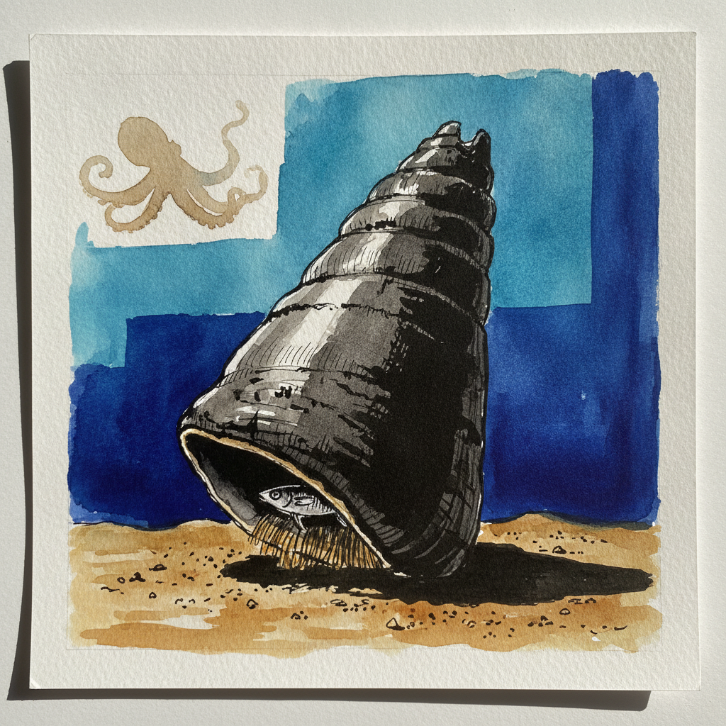 Pen shell example 1