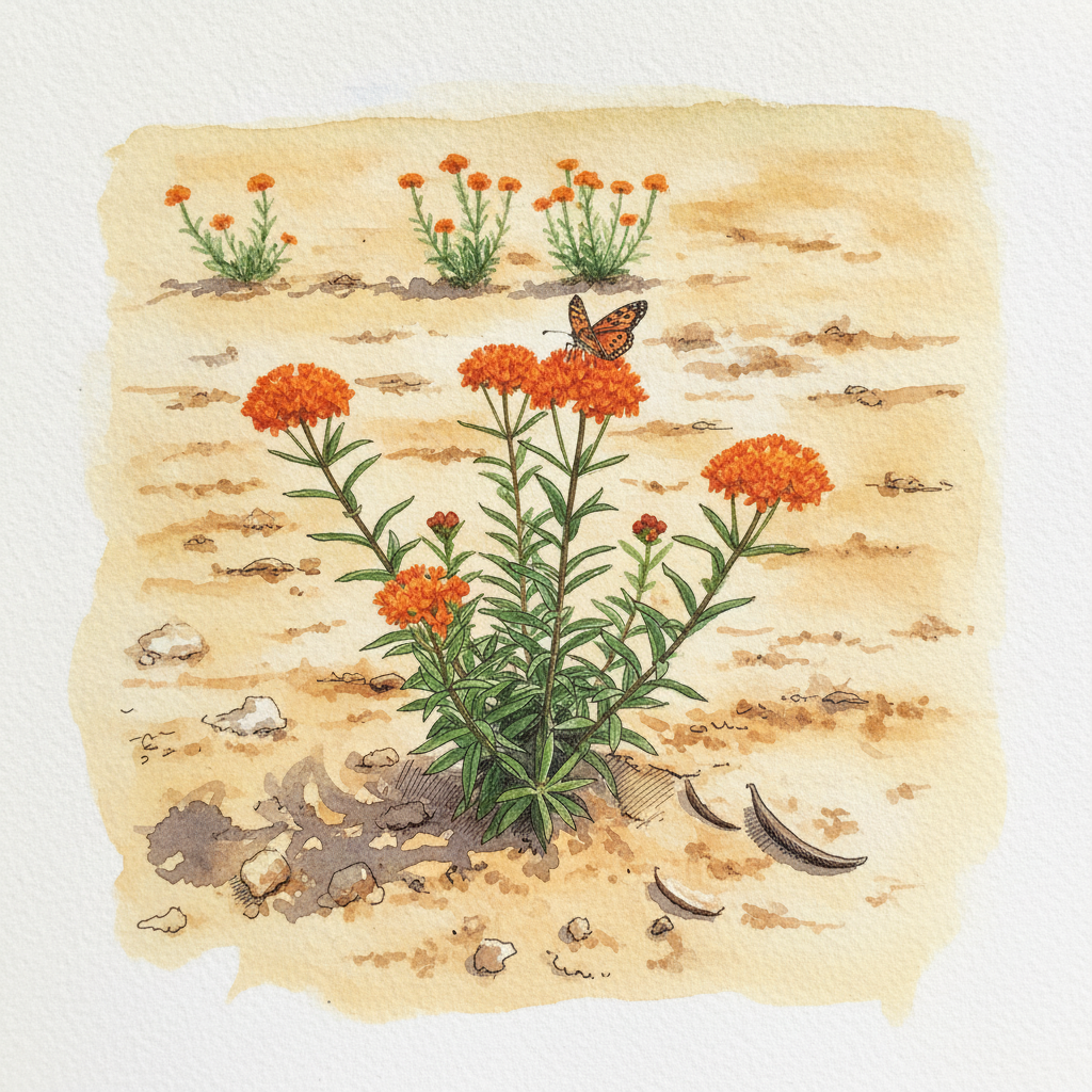 Butterfly weed example 2