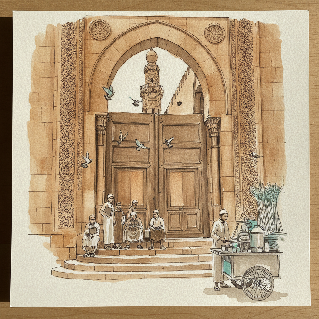 Al-Azhar Western Gate, Cairo example 2