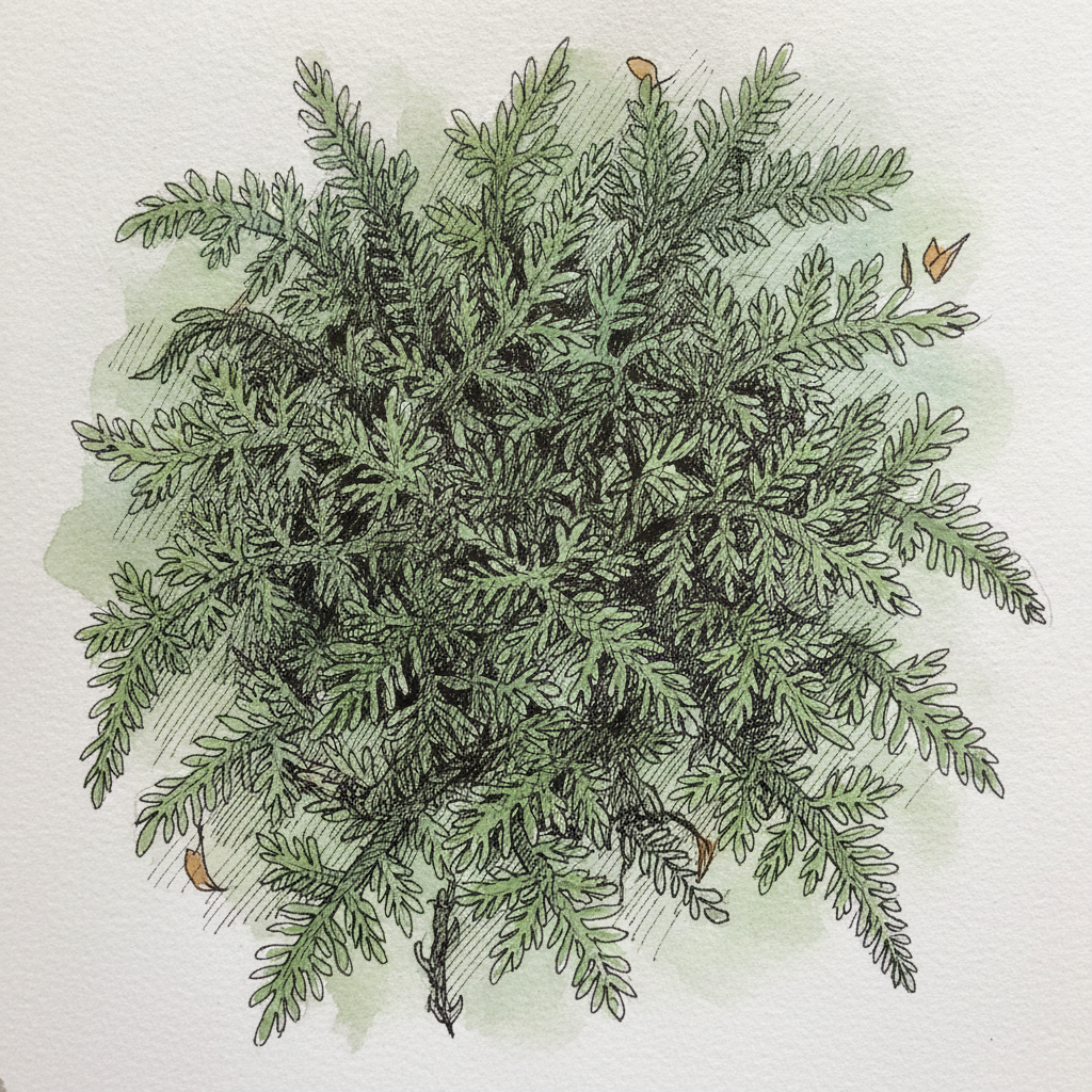 Fern moss (Thuidium) example 2