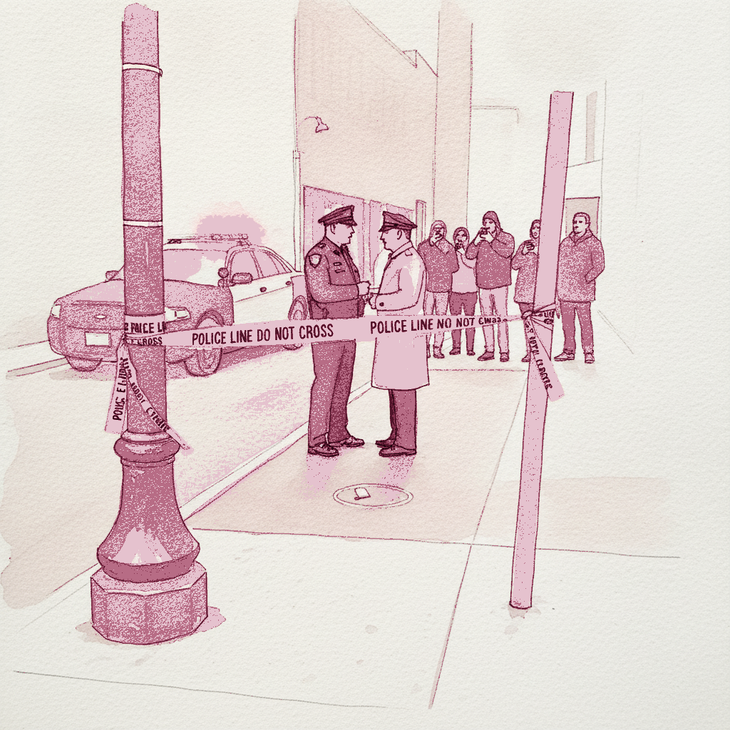 Yellow police tape example 3