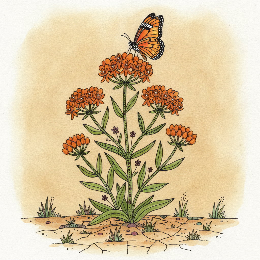 Butterfly weed example 3