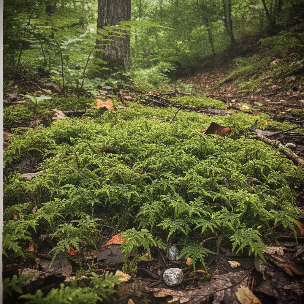 Fern moss (Thuidium) example 3