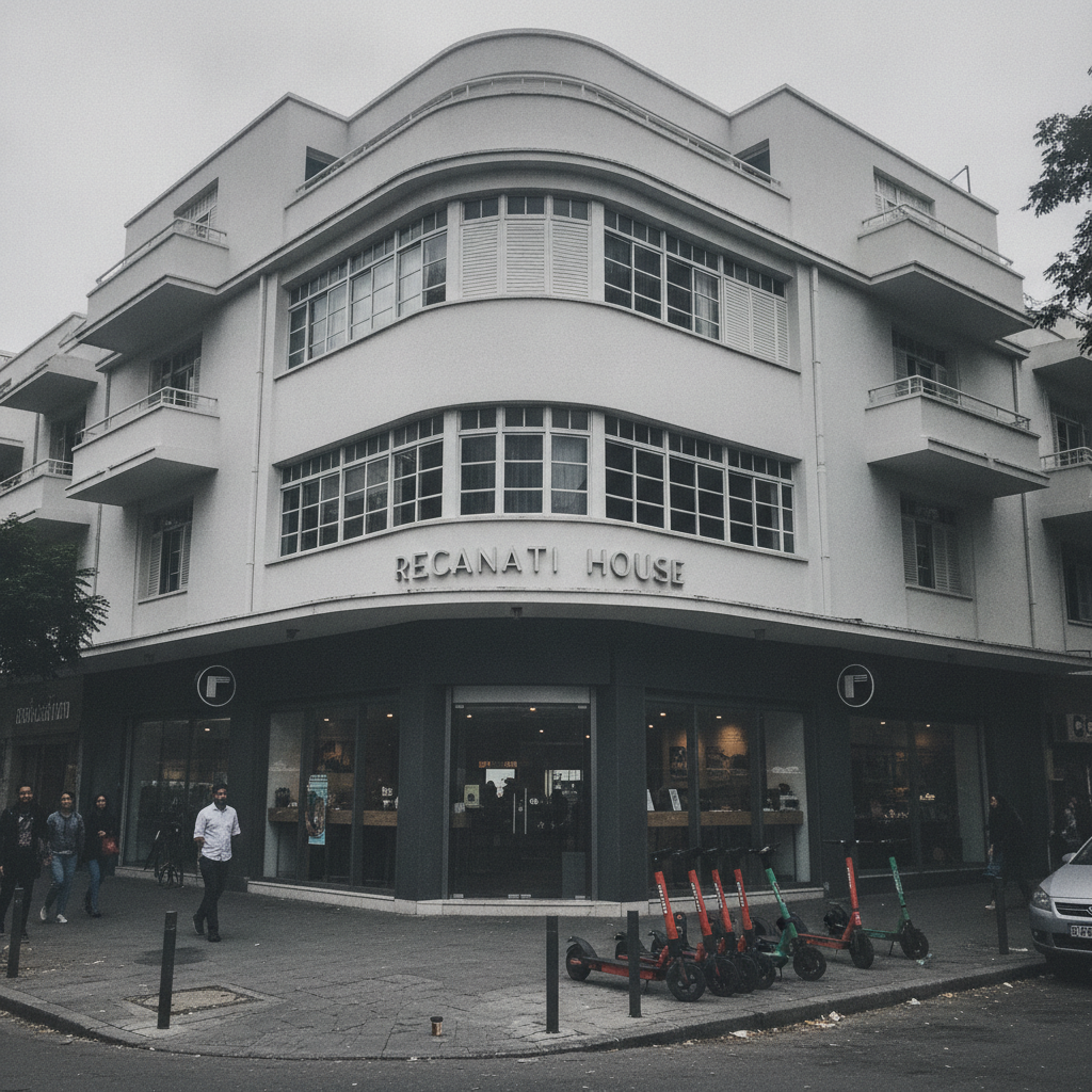Recanati House, Tel Aviv, Israel AI-generated photoreal reference