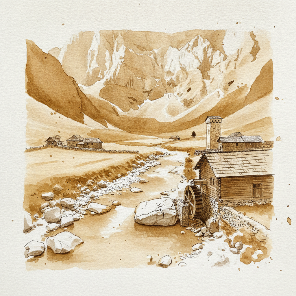 Valbona Valley, Albanian Alps example 2
