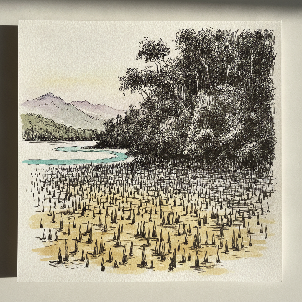 Daintree Mangrove Edge, Queensland example 2