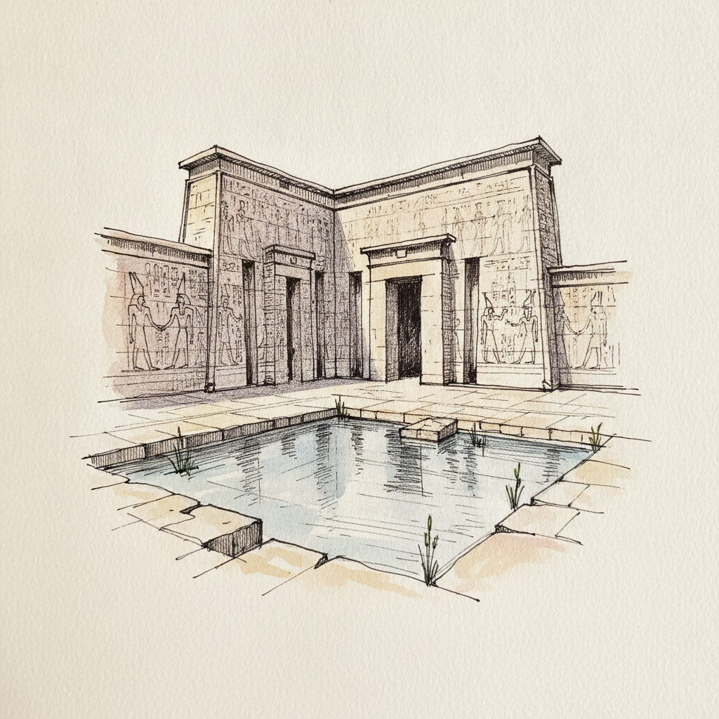 Temple of Seti I, Abydos, Egypt example 2