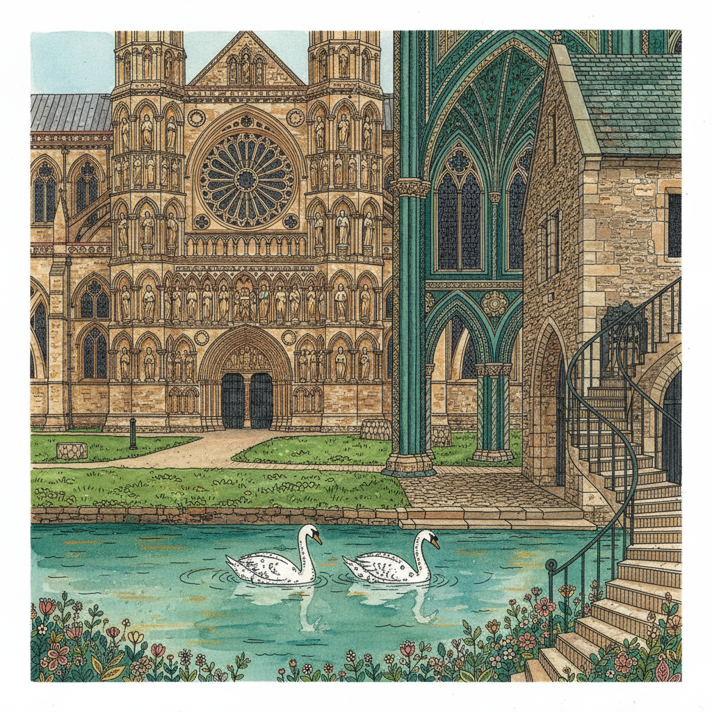 Wells Cathedral, Wells, England example 3