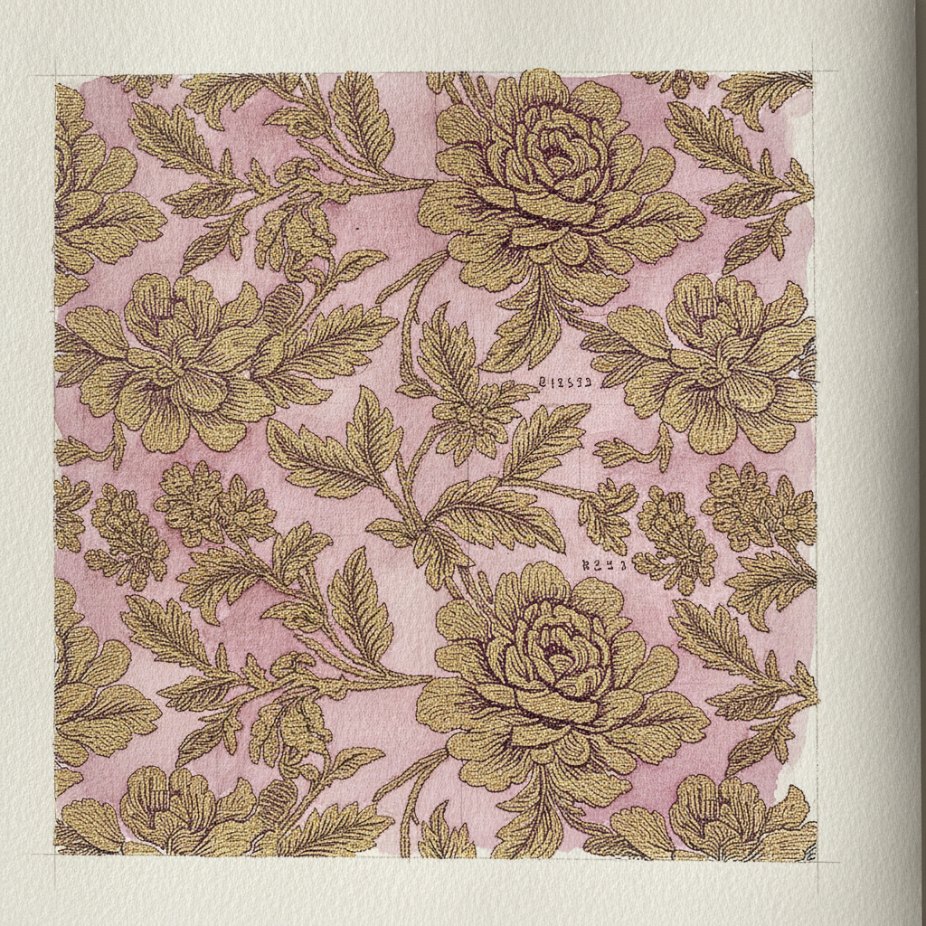 Brocade Floral example 1