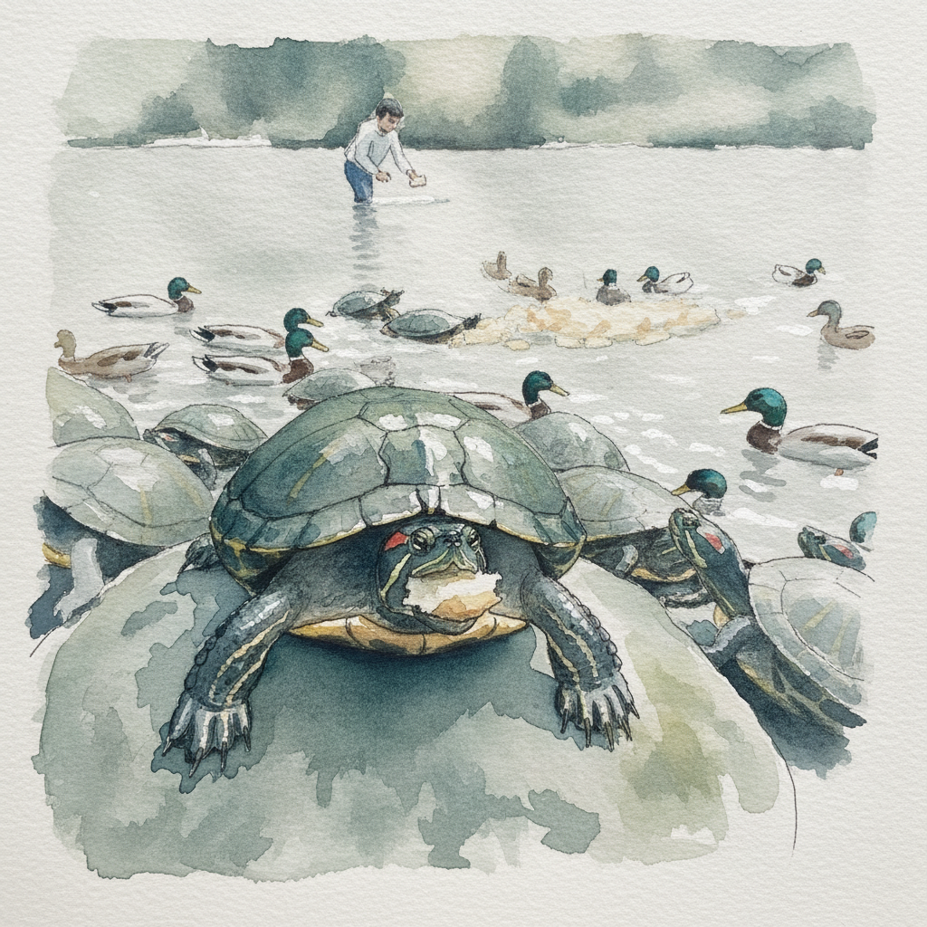 Red-eared slider example 1