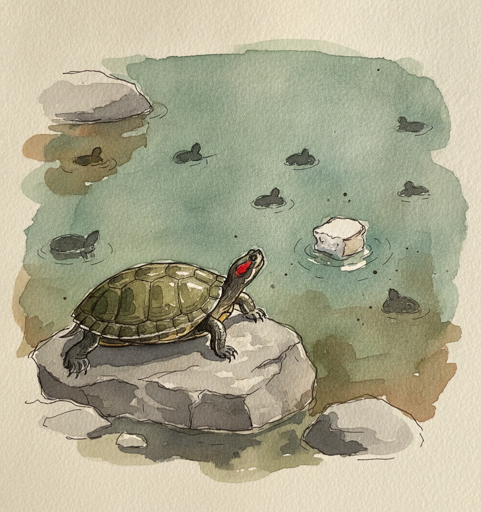 Red-eared slider example 2