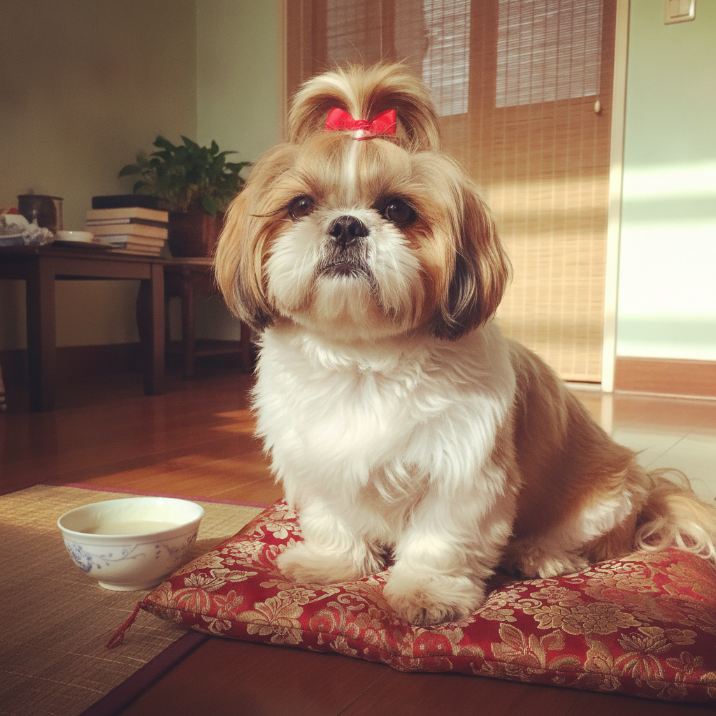Shih Tzu AI-generated photoreal reference