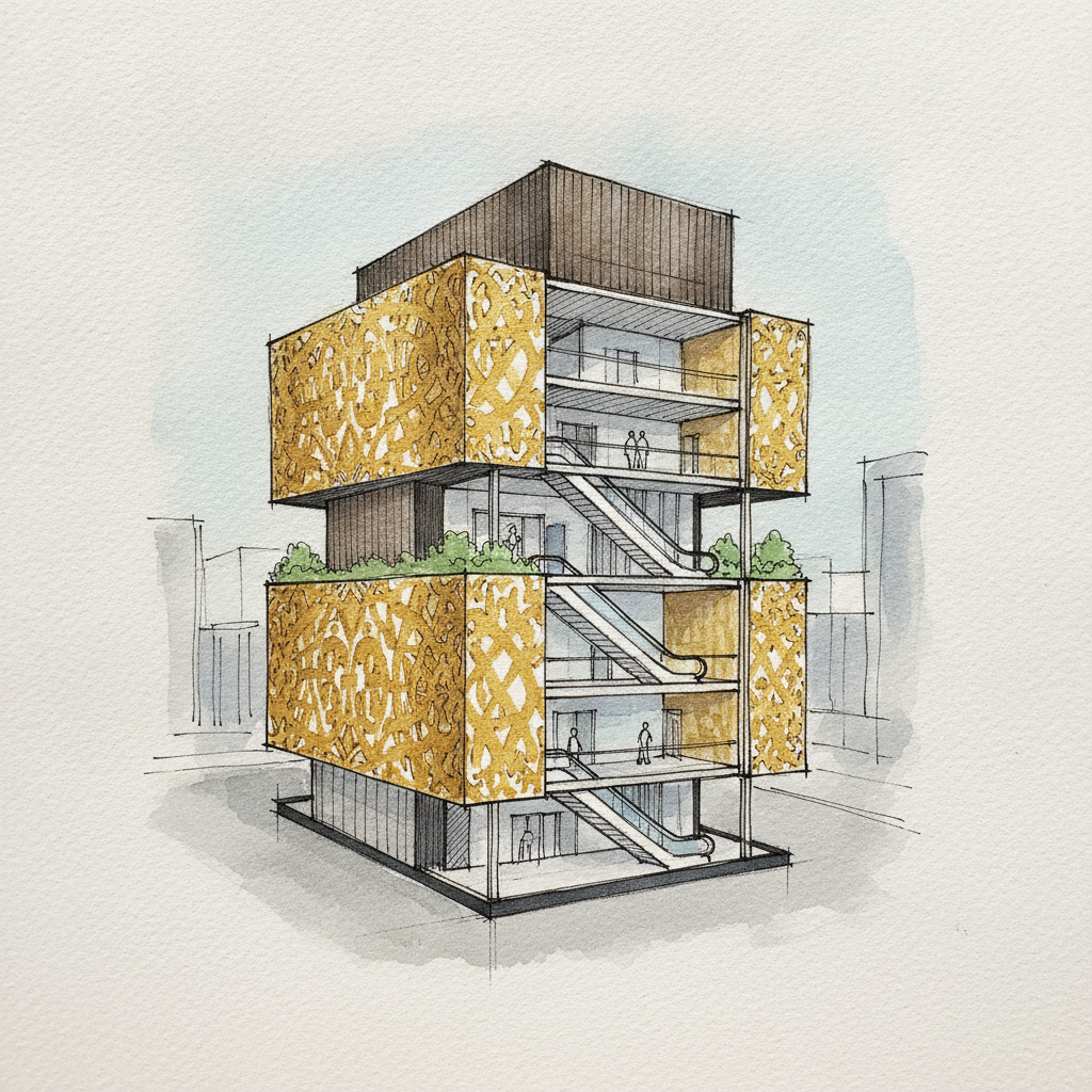 Library of Birmingham, Birmingham, England example 1