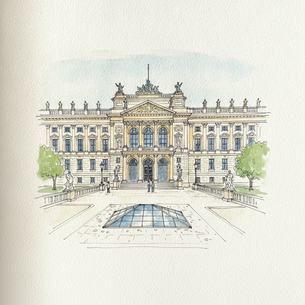 Humboldt University Main Building, Berlin, Germany example 1