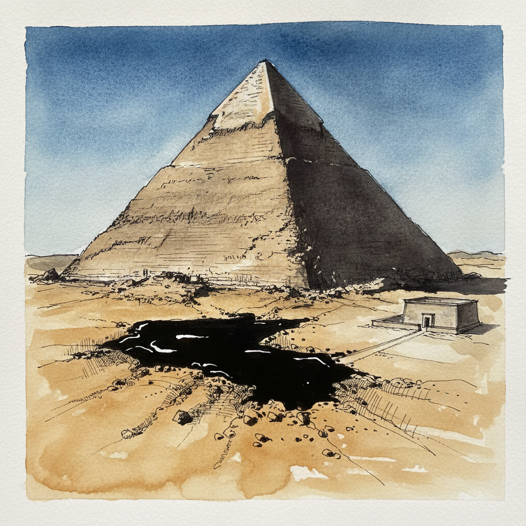 Meidum Pyramid, Meidum, Egypt example 2