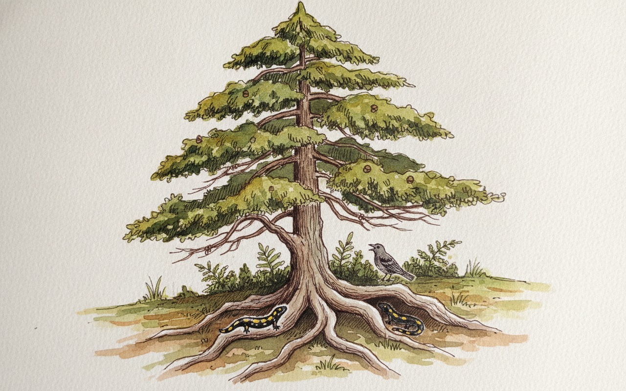 Lawson cypress (Port Orford cedar) example 2
