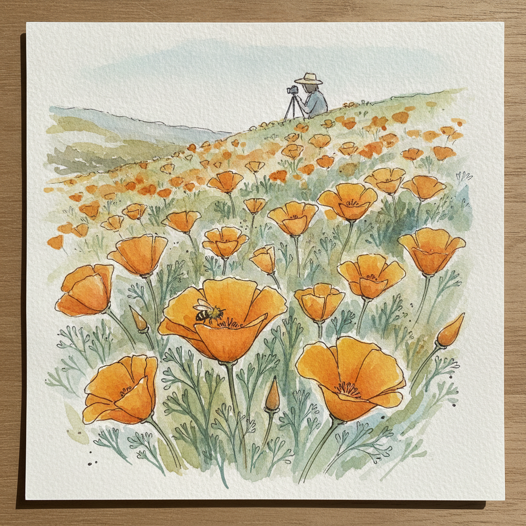 California poppy example 2