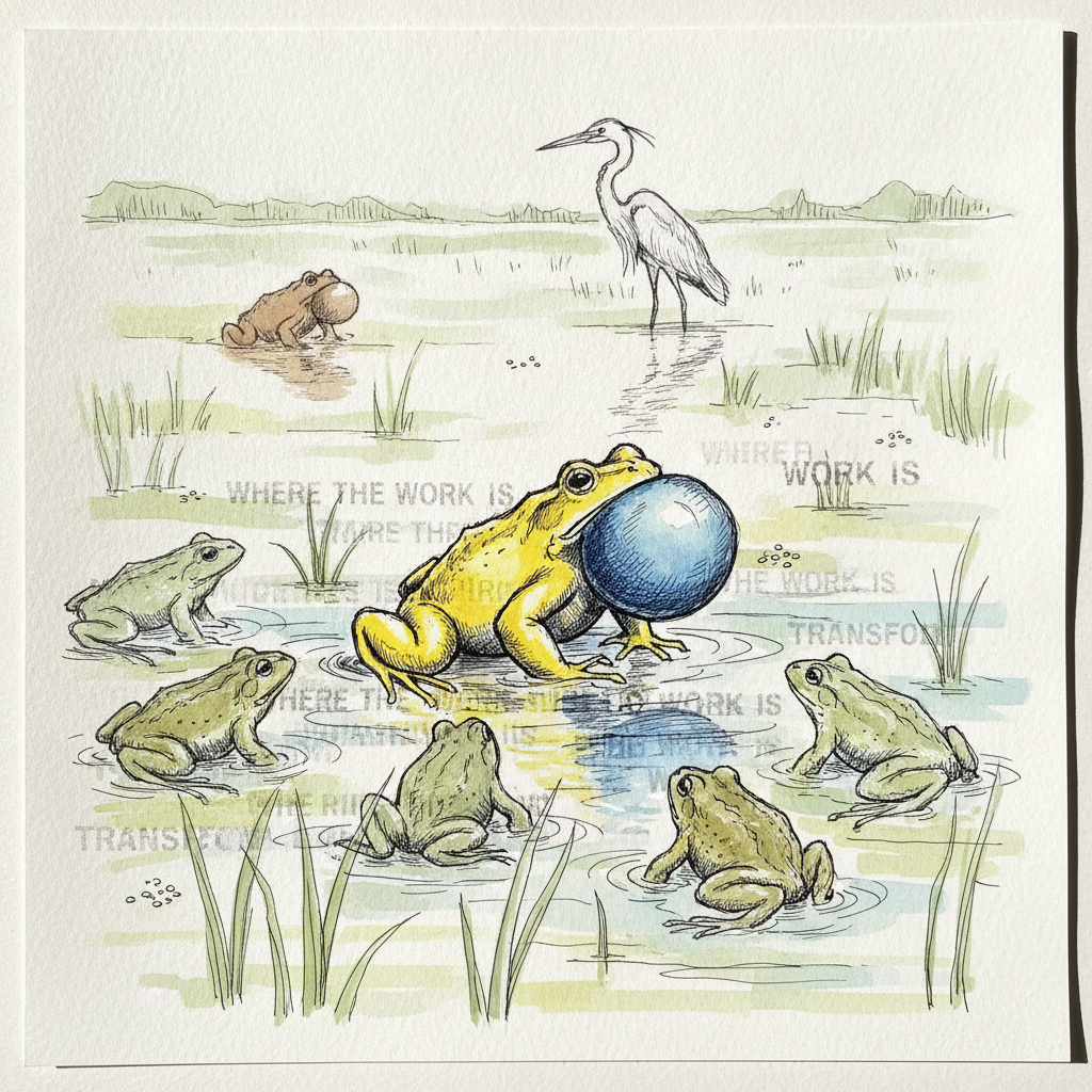 Indian bullfrog example 2