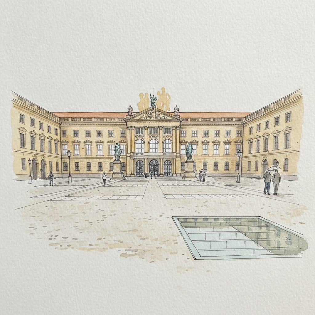 Humboldt University Main Building, Berlin, Germany example 2