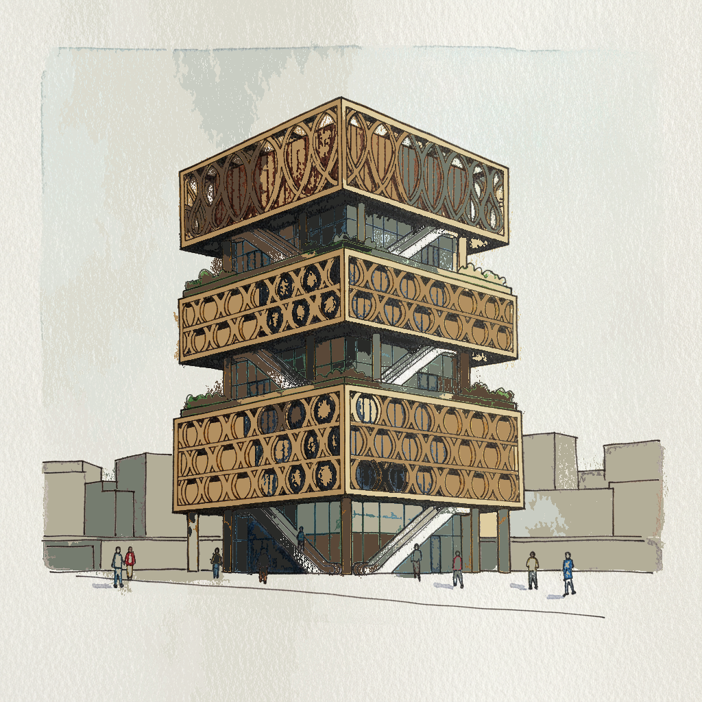 Library of Birmingham, Birmingham, England example 3