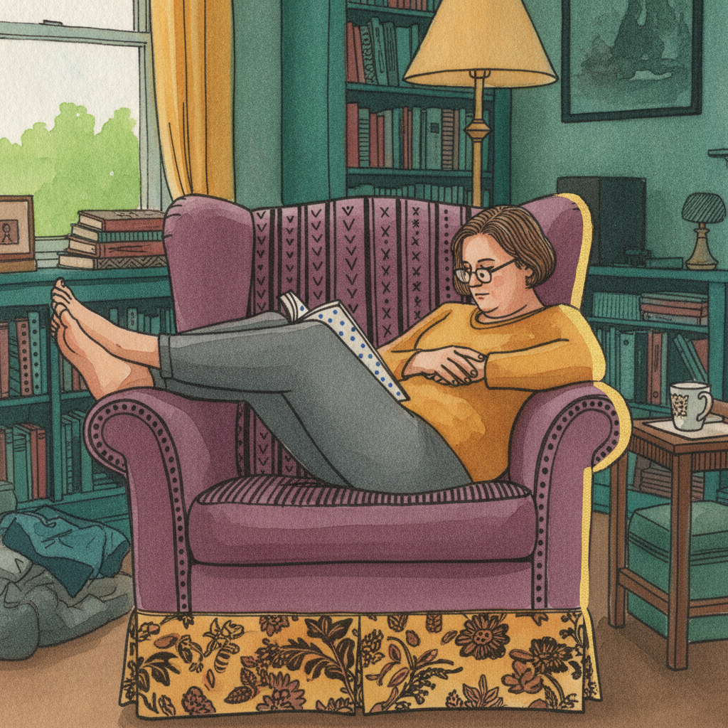 The reading slump example 3
