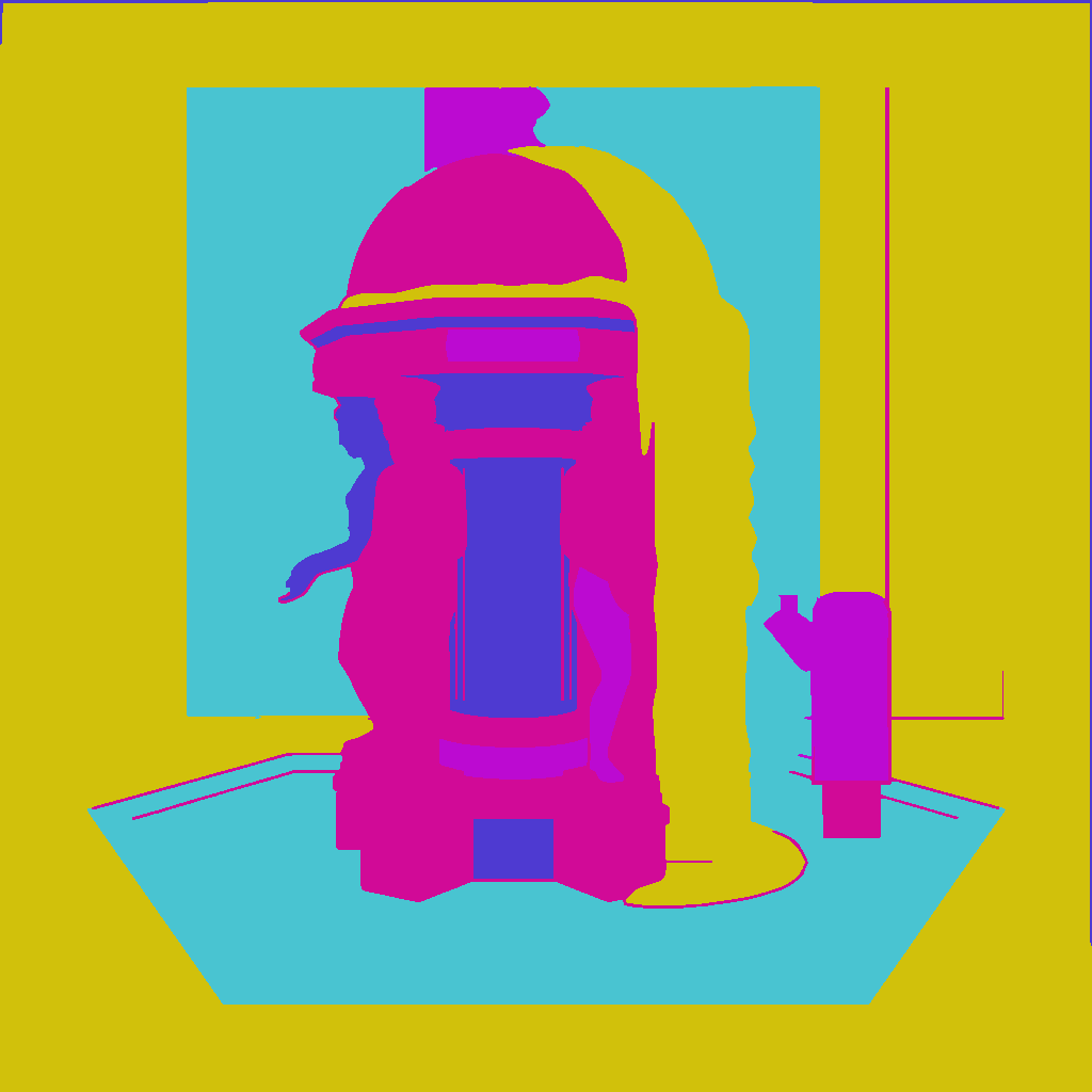 Wallace fountain in winter ice example 3