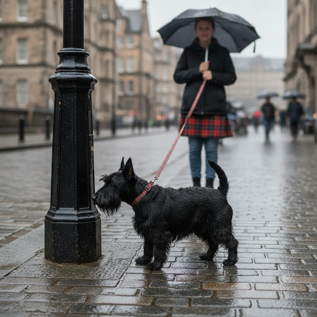 Scottish terrier AI-generated photoreal reference
