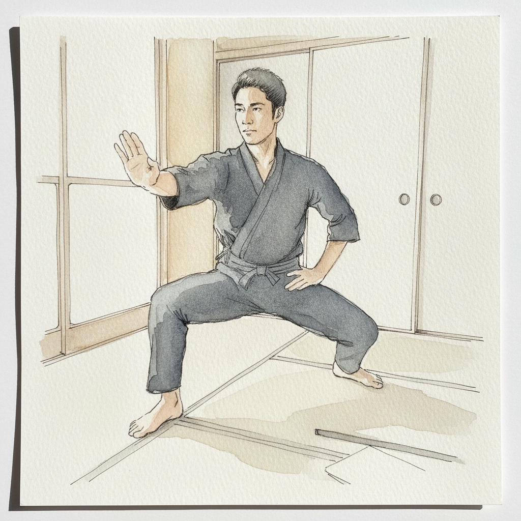 Classic Prone Superman, Linen Studio example 1