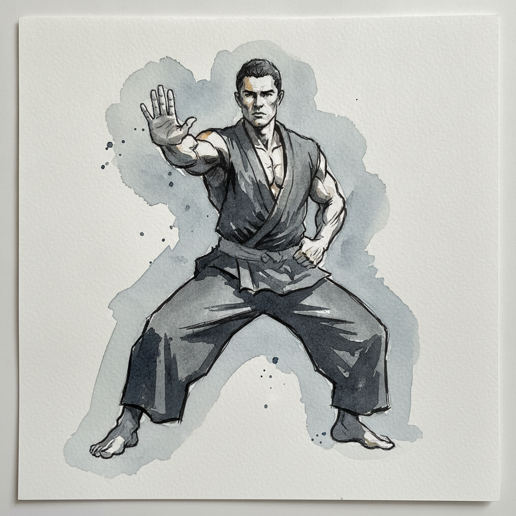 Classic Prone Superman, Linen Studio example 3