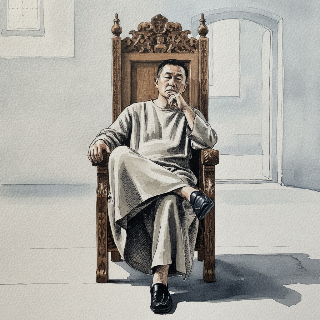 The thinker on the throne example 2