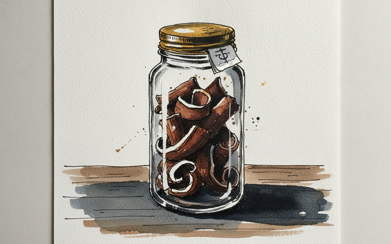 Display Jar of Cinchona Bark example 2