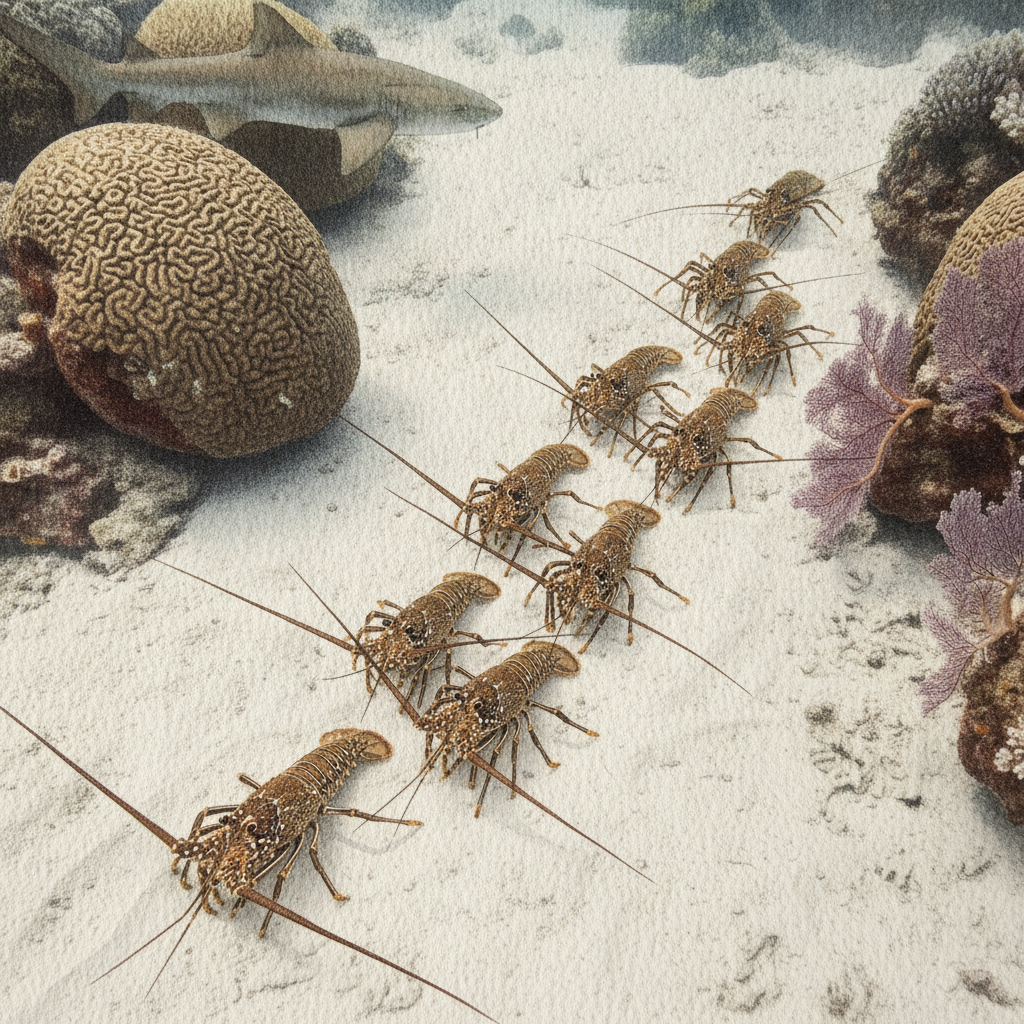Caribbean spiny lobster example 2