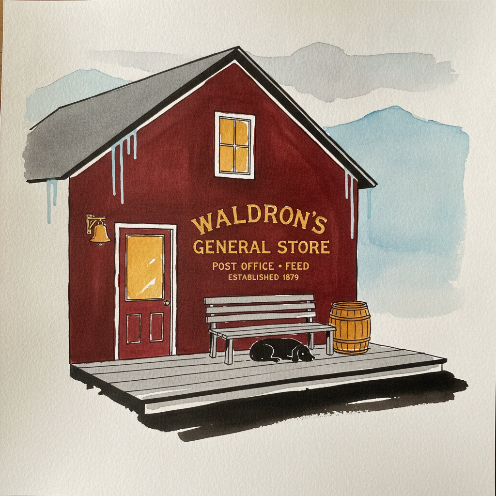 Rural Vermont General Store, Maple Season example 3