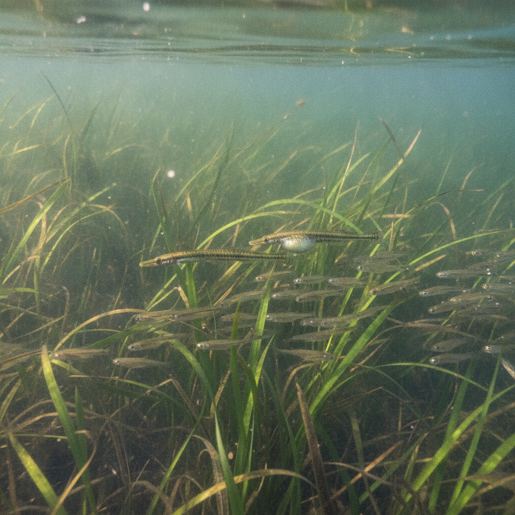 Northern pipefish AI-generated photoreal reference